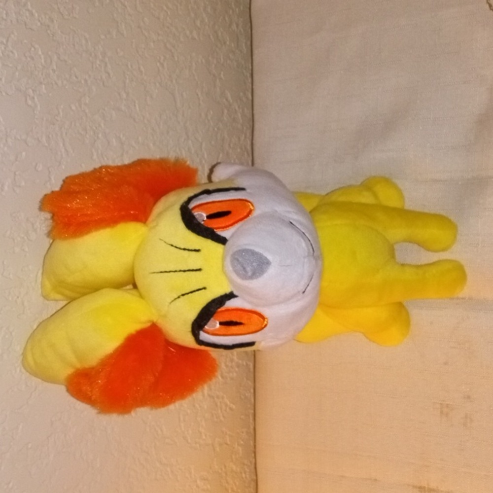 Nintendo Pokemon Fennekin Plush 2013 Tomy "